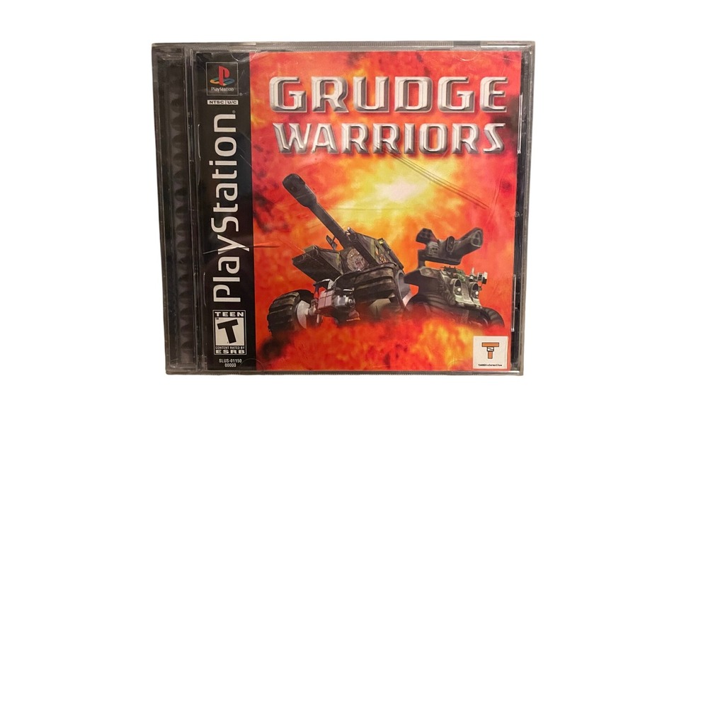 Grudge Warriors Sony PlayStation 1 PS1 2000 Vehicular Combat SLUS-01150 NTSC U/C
